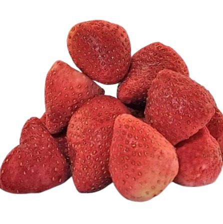 Morango liofilizado inteiro