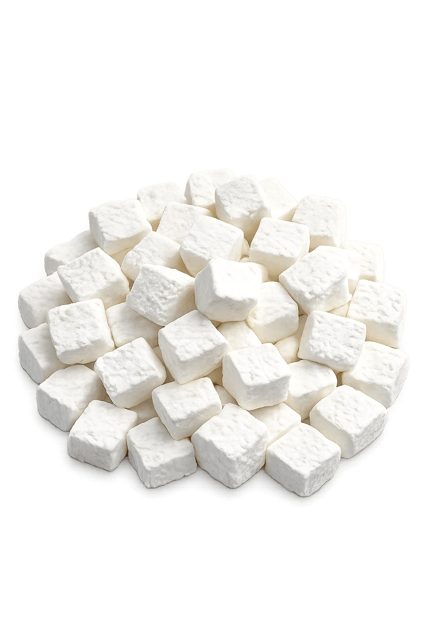 Coco em cubos liofilizado